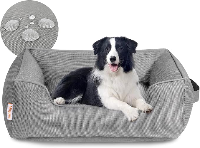 Miguel Waterproof Outdoor Dog Bed for Medium Small Dogs 35 inches