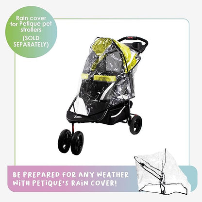 Petique Revolutionary Durable Pet Stroller 55LBS -