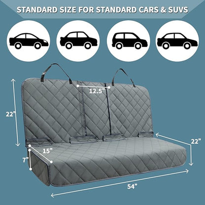 ZQ Back Car Seat Cover for Dogs