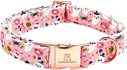 Lionheart glory Dog Collar Fall Halloween Pumpkin Collars