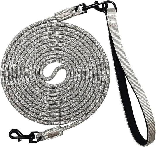 Long Leash for Small Dogs 8FT/12FT/20FT/30FT/50FT/65FT/75FT/100FT Reflective