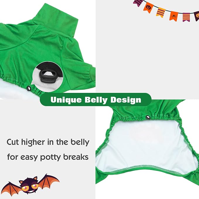 CuteBone Turtleneck Dog Pajamas Pet Clothes Thermal Dralon Onesie Cashmere High-Necked Puppy Pjs Coat GP08S