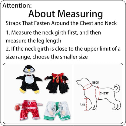 DELIFUR Dog Halloween Penguin Costume - Adorable Pet Clothes Animal Cosplay Halloween Cat Costume for Small and Medium Dogs Holiday Funny Outfits (Penguin, Medium)