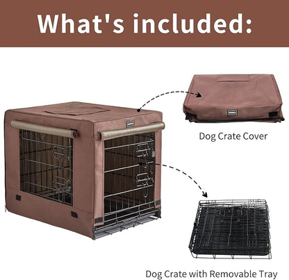 DONORO Dog Crates for Small Size Dogs Indoor
