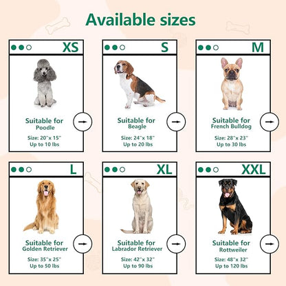 Large Dog Bed Washable Orthopedic Dog Beds 50 lbs…