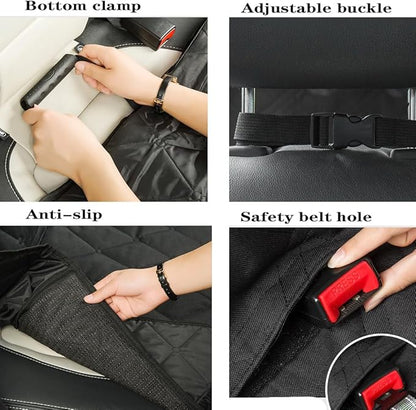Dog Car Seat Cover for Back Seat