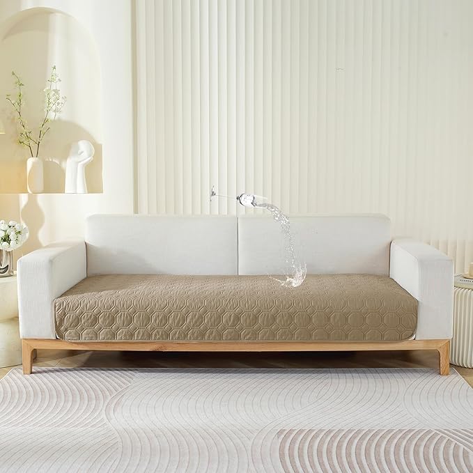 SYSLOON Waterproof Dog Bed Cover Sofa,Car,40"x50",Khaki