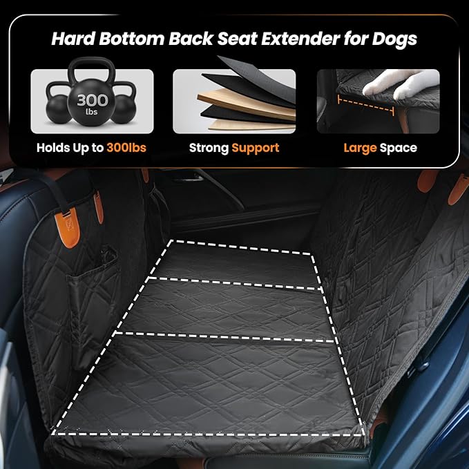 Dog Car Back Seat Cover