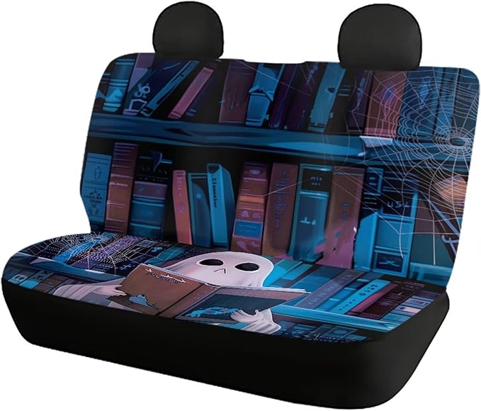 Halloween Ghost Car Seat Covers Set Bucket Seat