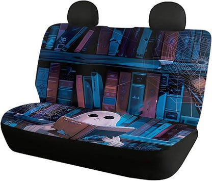 Halloween Ghost Car Seat Covers Set Bucket Seat