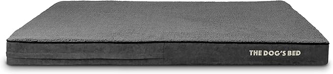 The Dog’s Bed Orthopedic Memory Foam Dog Bed 2XL Grey 54x36x4, Pain