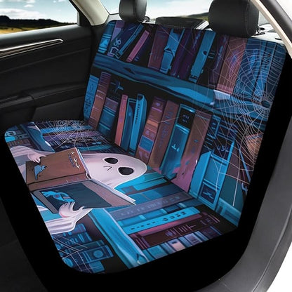 Halloween Ghost Car Seat Covers Set Bucket Seat