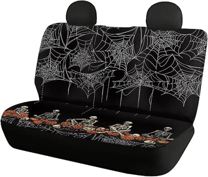 Halloween Web Skeleton Automotive Seat Covers & Accessories