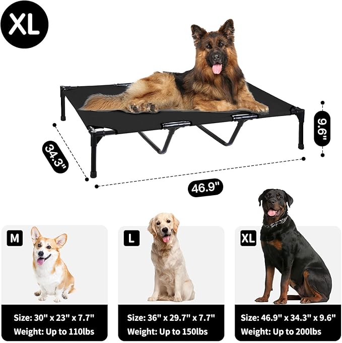 FIOCCO Elevated Dog Bed