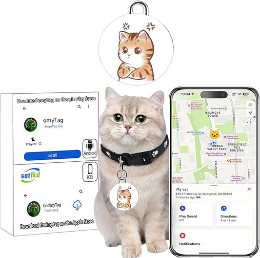 Cat Tracker-Airtag Cat Collar-Cat Tracker Collar-Pet Tracker