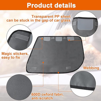 DogLemi 2 Pack Dog Car Door Protector 600D Oxford