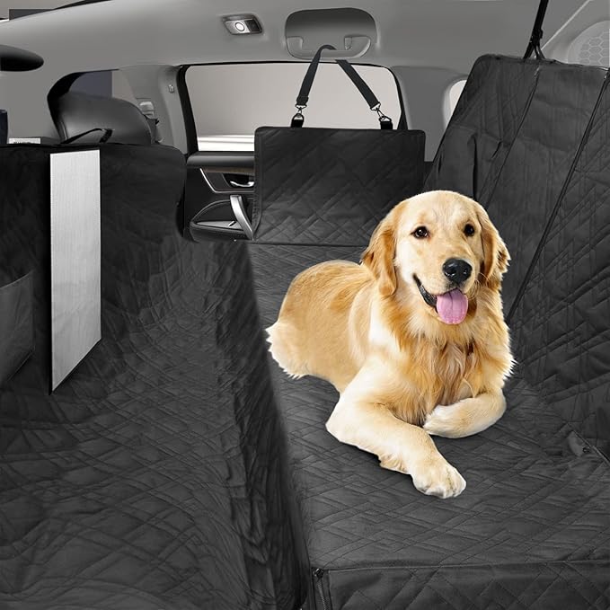 Dog Car Back Seat Cover for Trucks 60" W 94" L