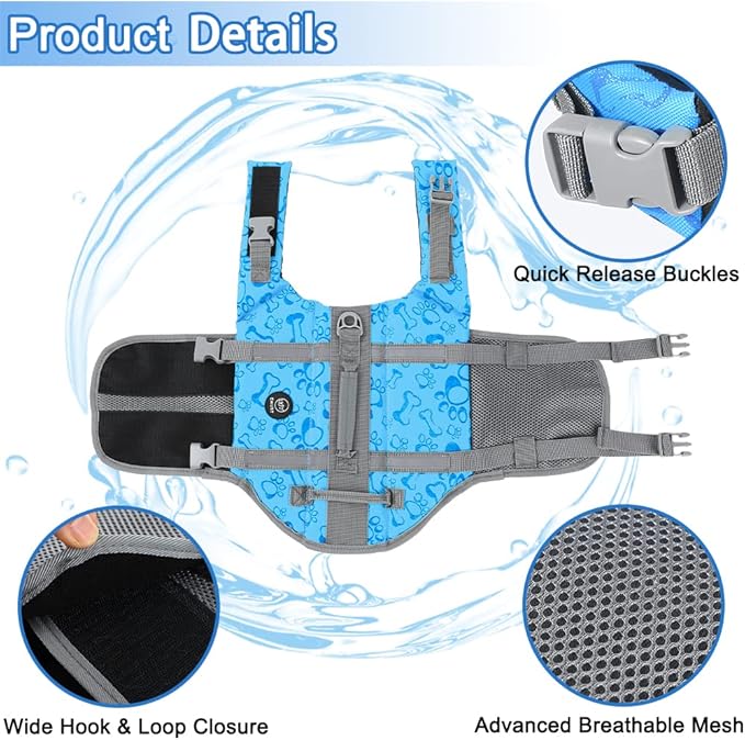 EMUST Dog Life Vests