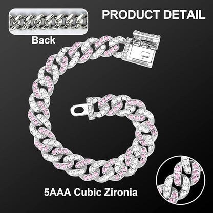 Dog Chain Silver Cuban Collars 16inch)