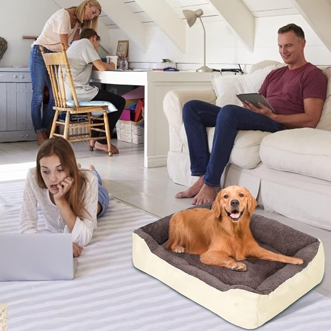 PUPPBUDD Dog Beds for Medium Dogs