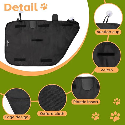 KINGKI 2PCS Car Door Protector for Dogs
