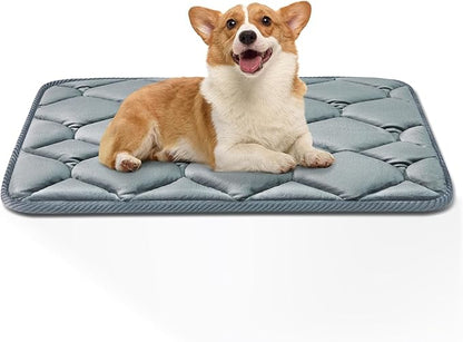 Dog Crate Mats Dogs(29x18,Grey)