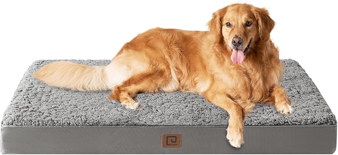 EHEYCIGA Orthopedic XL Dog Beds for Extra Large Dogs with Removable Washable Cover 44x32