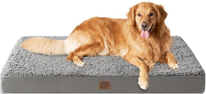 EHEYCIGA Orthopedic XL Dog Beds for Extra Large Dogs with Removable Washable Cover 44x32