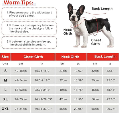 Mosucoirl Dog Raincoat Waterproof Dog Hoodie Reflective Dog Raincoat Hooded Adjustable Rain Jacket for Small Medium Large Dogs Puppies (Red, L)