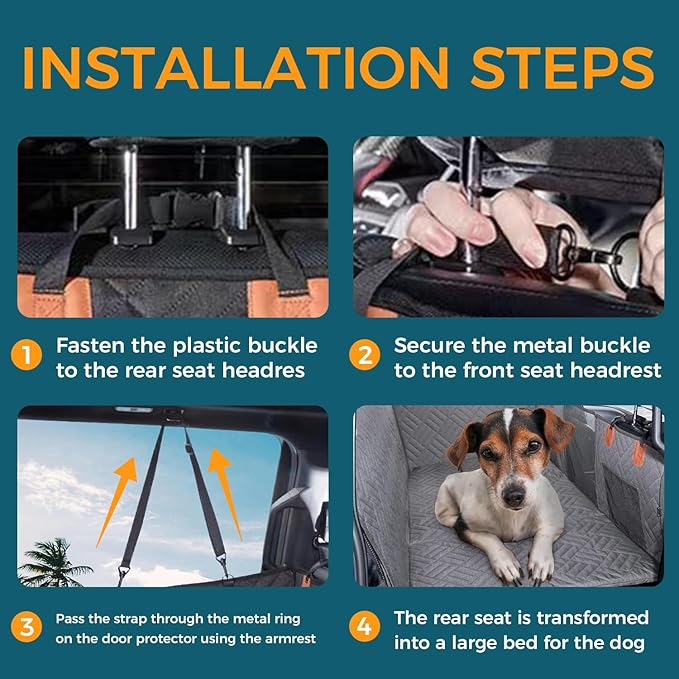 Extra Large Dog Car Seat Cover for Truck