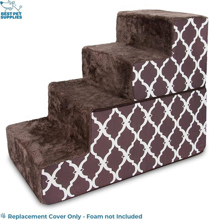 Best Pet Supplies Dog Stairs Cover 4-Step -