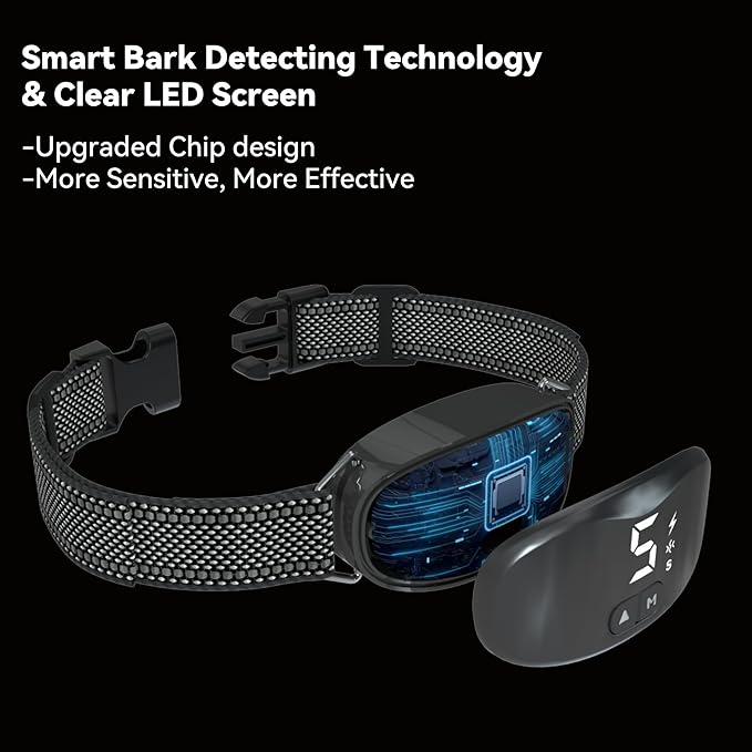 Dog Bark Collar 8 Adjustable 8 Levels