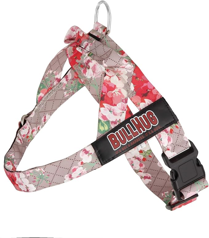 BULLHUG Harness – Made for Larger Chested Dogs Like English Bulldogs