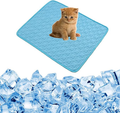 Dog Cooling Mat Summer Pet Cooling Mat Ice