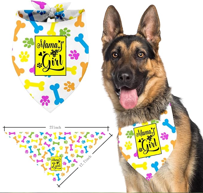 Mama’s Girl Dog Bandana Dogs(M9)