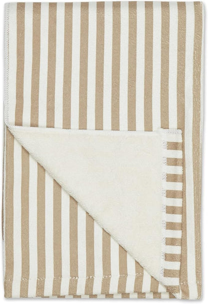 Bone Dry Pet Grooming Towel Collection Absorbent Microfiber X-Large 41x23.5", Striped