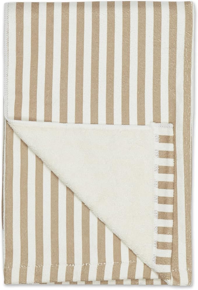Bone Dry Pet Grooming Towel Collection Absorbent Microfiber X-Large 41x23.5", Striped