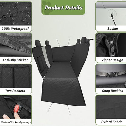 Custom for Honda CR-V Dog Seat Cover for Back Seat 2023 2024 Accessories 600D Oxford