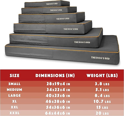 The Dog’s Bed Orthopedic Memory Foam Dog Bed 34x22, Pain