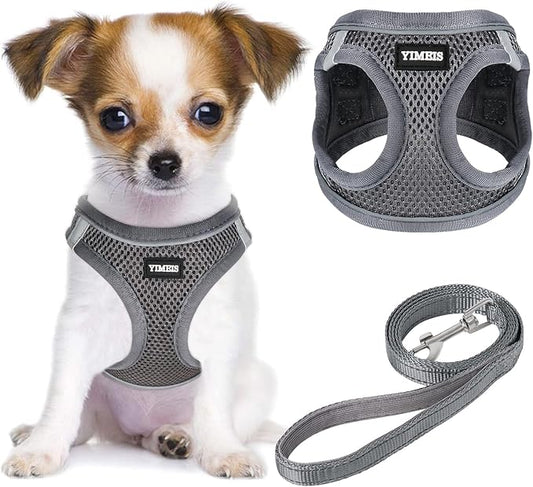 YIMEIS Dog Harness and Leash Set 1)