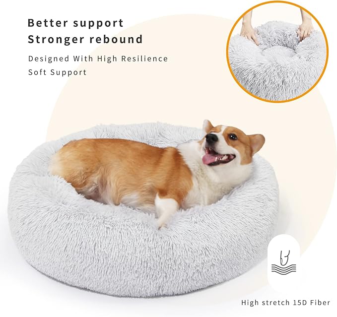 Calming Bed for Dogs 30 Inches Dog Beds