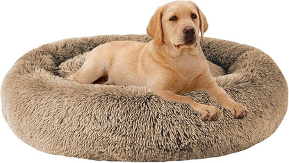 MFOX Calming Dog Bed (L/XL/XXL/XXXL) for Medium and 25/35/55/100lbs