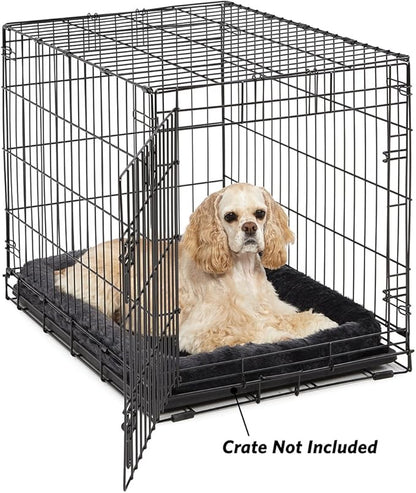 MidWest Homes for Pets Homest for Pets Bolster Dog Bed 30L-Inch Gray Dog Bed or Cat Bed w/ Comfortable Bolster 30-Inch Dog