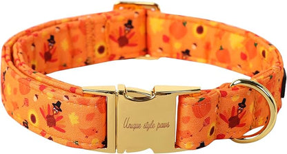 Unique style paws Dog Collar Metal Buckle Collar