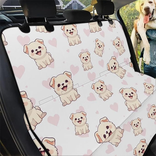 AFPANQZ Cute Cartoon Dog Car Dog Cat Seat