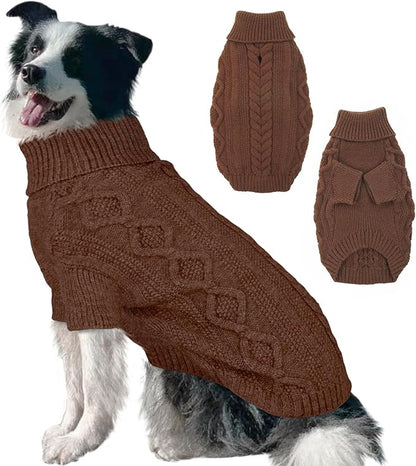 Large Dog Sweater Fall