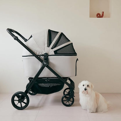 Buddyduggy Pet Stroller 3in1 Rider Boss (Black)