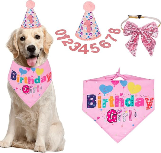 ADOGGYGO Dog Birthday Party Supplies