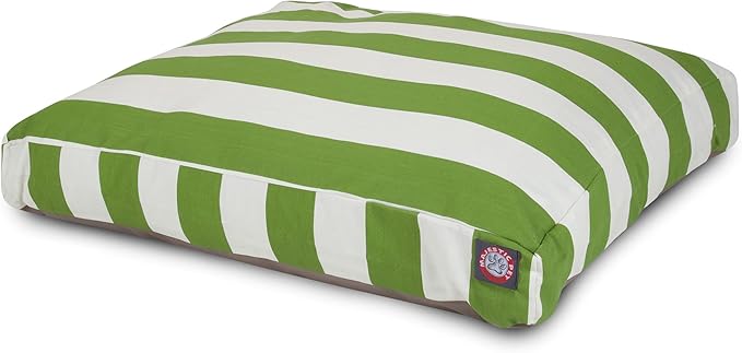 Majestic Pet Rectangle Small Dog Bed Washable – Non Slip Comfy Pet Bed – Dog Crate Bed with Removable Washable Cover – Dog Kennel Bed for Sleeping 27x20x4 Inch