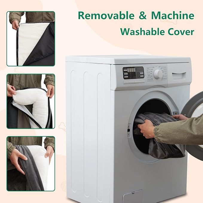 XL Dog Beds for Extra Large Dogs Washable 80 lbs